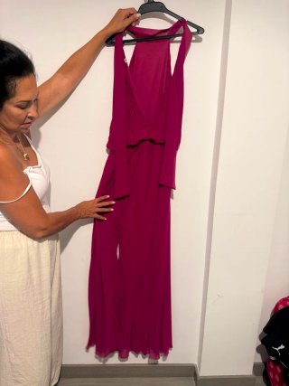 Mono magenta elegante
