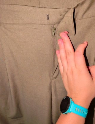 Pantalón ancho marrón