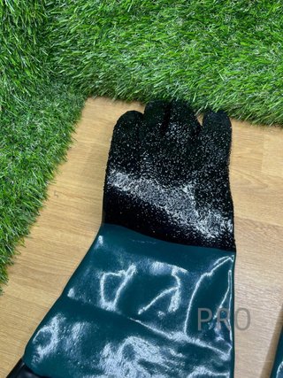 Guantes de goma para chorro de arena