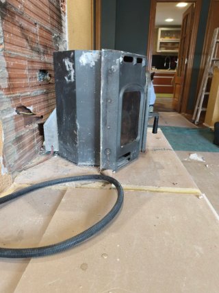 Insertable / Monobloque Chimenea Leña Hierro Fundi
