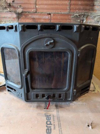 Insertable / Monobloque Chimenea Leña Hierro Fundi
