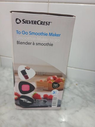 Batidora Smoothie SilverCrest Portátil 67W