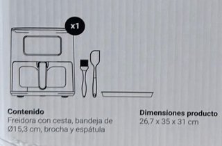 Freidora de Aire Universalblue 6005B Nueva