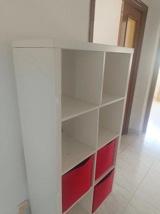 Estantería 8 cubos Lack Ikea