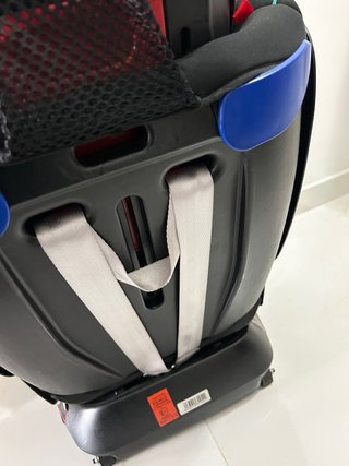 Silla de coche BQS Bnofix negra