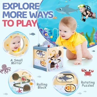 Airlab Cubo Actividades Bebe 1+ Años