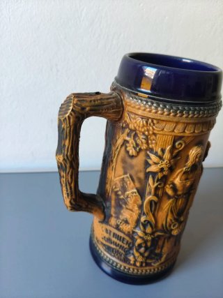 Jarra Cerveza Vintage Gerz Cerámica