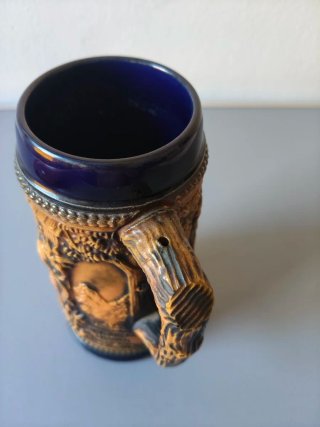 Jarra Cerveza Vintage Gerz Cerámica