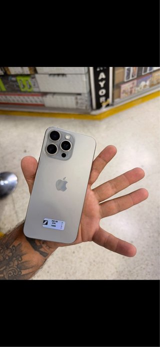 iPhone 15 Pro Max 256GB Plata