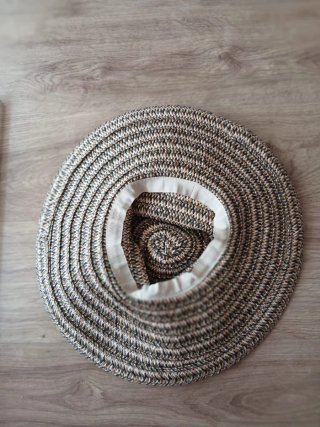 Dos Sombreros de playa de paja nuevos
