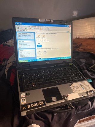 Portátil Acer Windows XP Plata