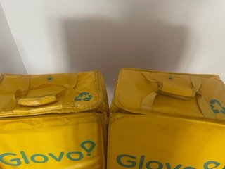Mochilas Glovo Amarillas
