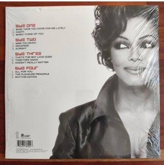 Vinilo Janet Jackson. Number Ones. 2 LPs rojos