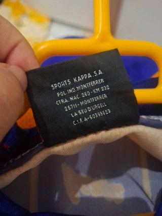 Camiseta FC Barcelona Kappa Talla M