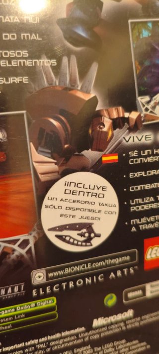 Bionicle Xbox PAL