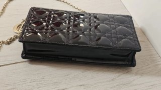 Bolso Dior Negro Cadena Dorada