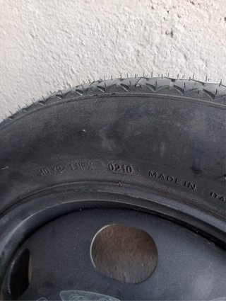 Rueda de galleta 125/85 R16