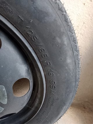 Rueda de galleta 125/85 R16