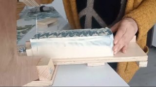 Cortador de jabón con alambre tipo guillotina