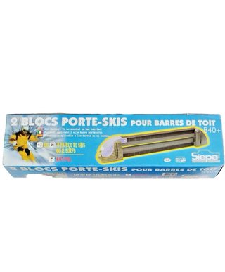 Portaesquís Siepa B40+ para barras de techo