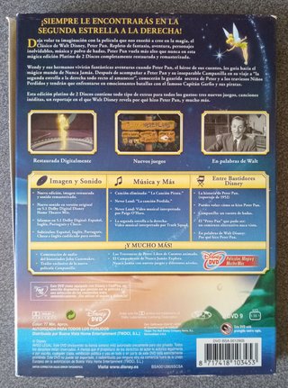Dvd Peter Pan