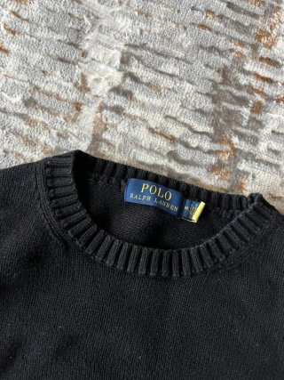 Jersey Lana Ralph Lauren Negro Talla S