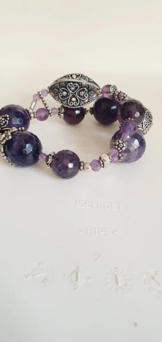 Bracciale Argento e Ametista