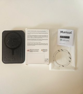 Portafoglio MagSafe Tracker GPS + Anello Adesivo