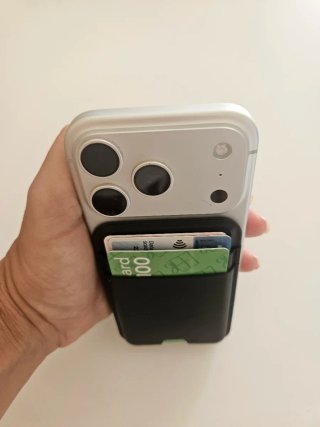 Portafoglio MagSafe Tracker GPS + Anello Adesivo