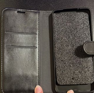 COVER NERA A PORTAFOGLIO SAMSUNG GALAXY S20 nuova