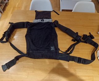 Mochila Portabebés Negra