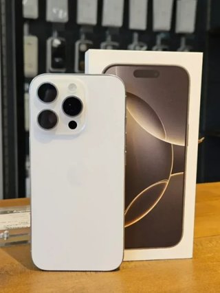 IPHONE 16 PRO 256GB BLANCO 100% BATERÍA