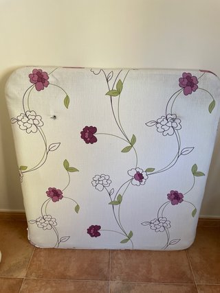 Cabecero 90cm tela floral