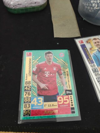 Carta Robert Lewandowski Topps Bundesliga