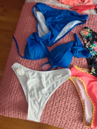 Lote Ropa Bikini Bañador Verano Bragas S y XS