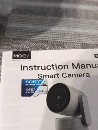 Cámara Seguridad Moes Tuya PTZ Wi-Fi