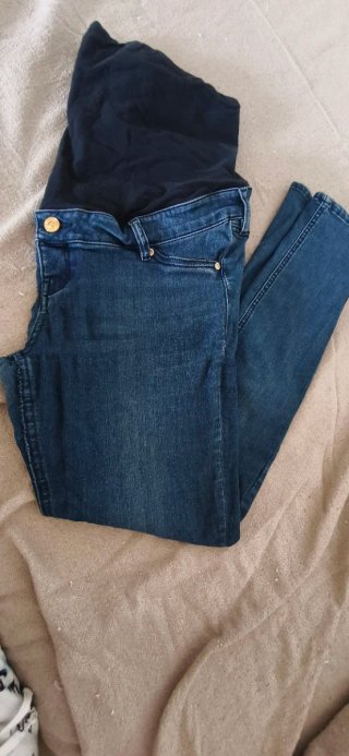 Pantalones premamá vaqueros azules