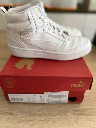 Zapatillas Puma Blancas Altas