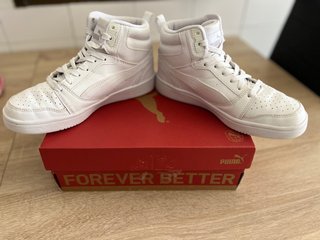 Zapatillas Puma Blancas Altas