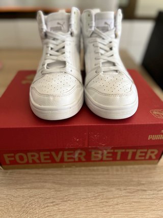 Zapatillas Puma Blancas Altas