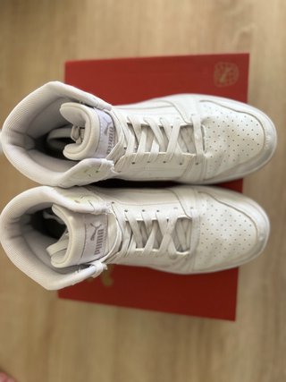 Zapatillas Puma Blancas Altas