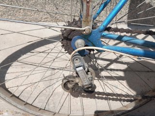 Bicicleta Orbea Azul con Cesta
