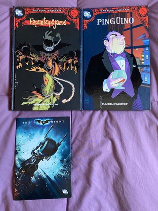 Batman arkham comic libro