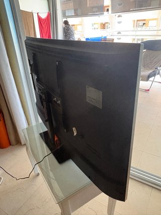 TV Samsung 55 Curva - Pantalla Impactada