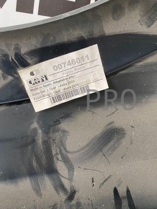 Aleta opel astra H 746011 nuevo