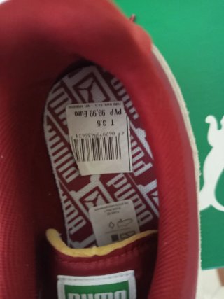 Zapatillas Puma Bella Donna SD Marrón Talla 35.5