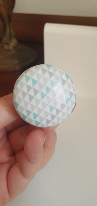 Pomelli IKEA design geometrico (2 pezzi)