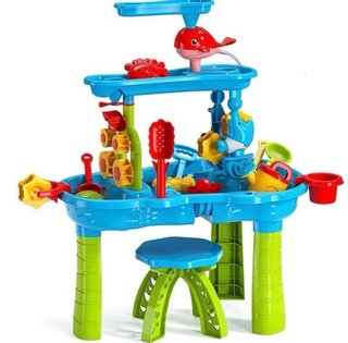Mesa arena y agua para niños