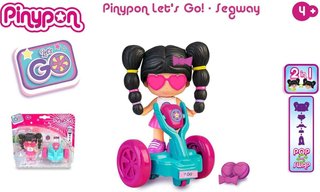 Pinypon Let's Go, Segway 4+ años