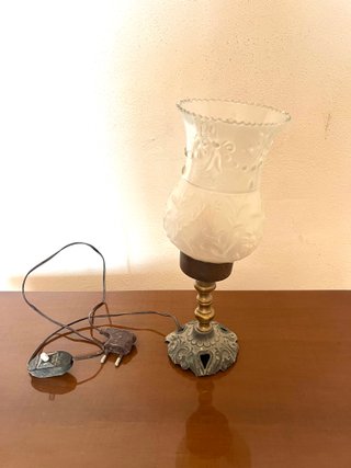 Set 3 Lampade Vintage Comodino- prezzo trattabile
